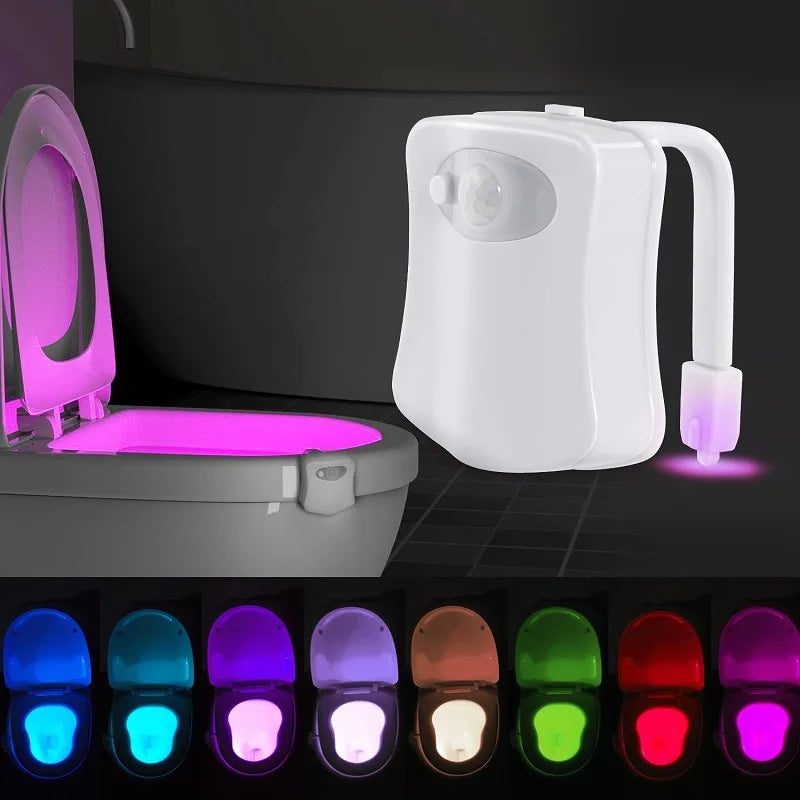 LED WC Verlichting met Sensor - 8 Kleuren voor je Toiletpot